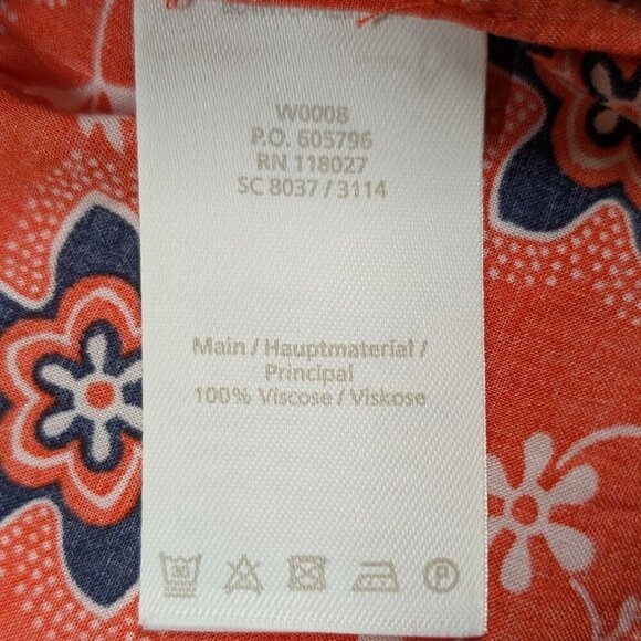 Boden Maya Top Peasant Boho Bohemian Size 6 - Picture 5 of 8